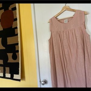 Knox Rose pink embroidered dress